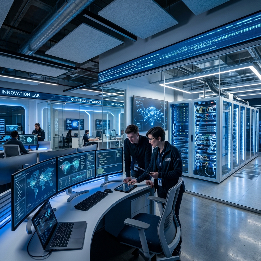 Modern technology office